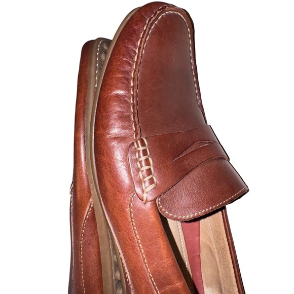 FLORSHEIM MEN’s driver leather penny loafers slip on dress shoes size 11 - Picture 8 of 16